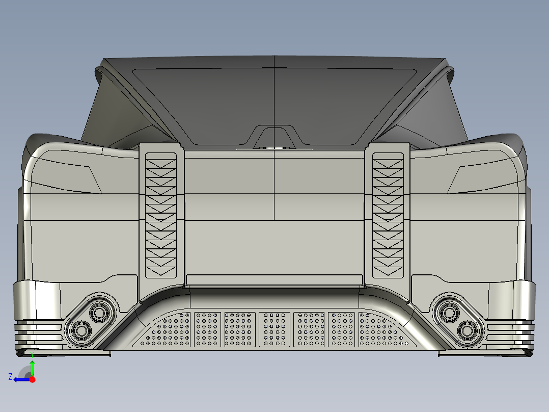 汽车车身 (40)右视图