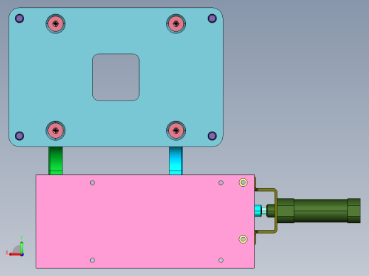 大压力药粉压制机后视缩略图