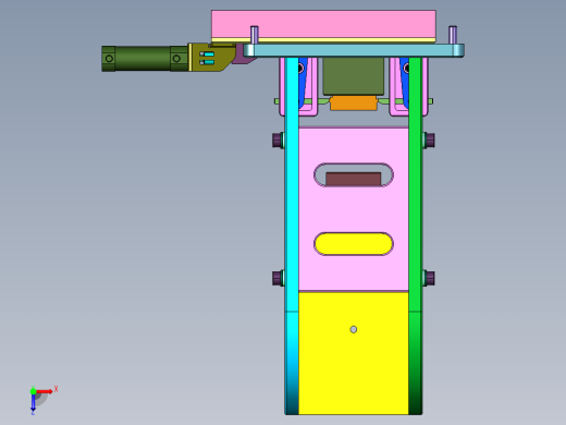 大压力药粉压制机俯视缩略图