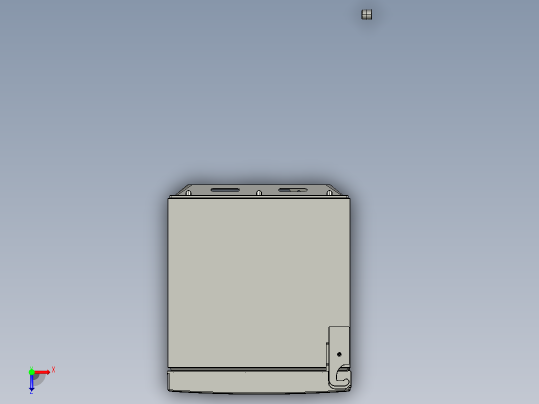 冰箱SW2016俯视图