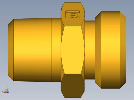 倒齿式工业管接头Ball-End Joint Adapter to Male Pipe 127HB-8-6后视缩略图