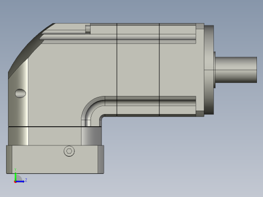 斜齿ZPGH115-L2 19-95-130-M8 LR65.STEP左视缩略图