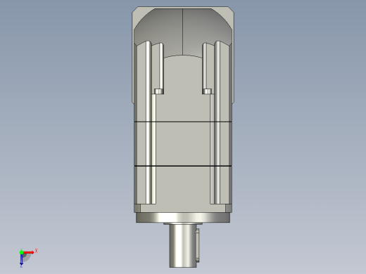 斜齿ZPGH115-L2 19-95-130-M8 LR65.STEP俯视缩略图