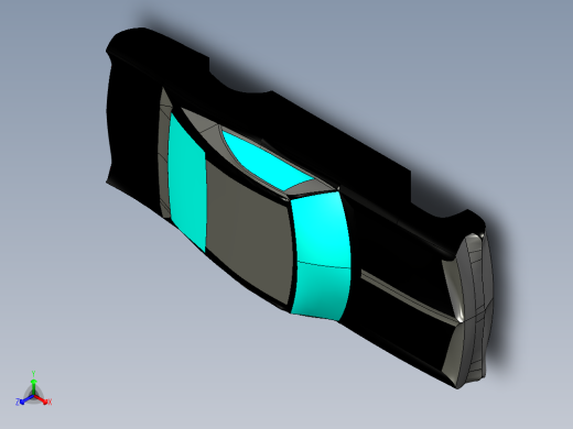 庞蒂亚克车身表皮--catia igs