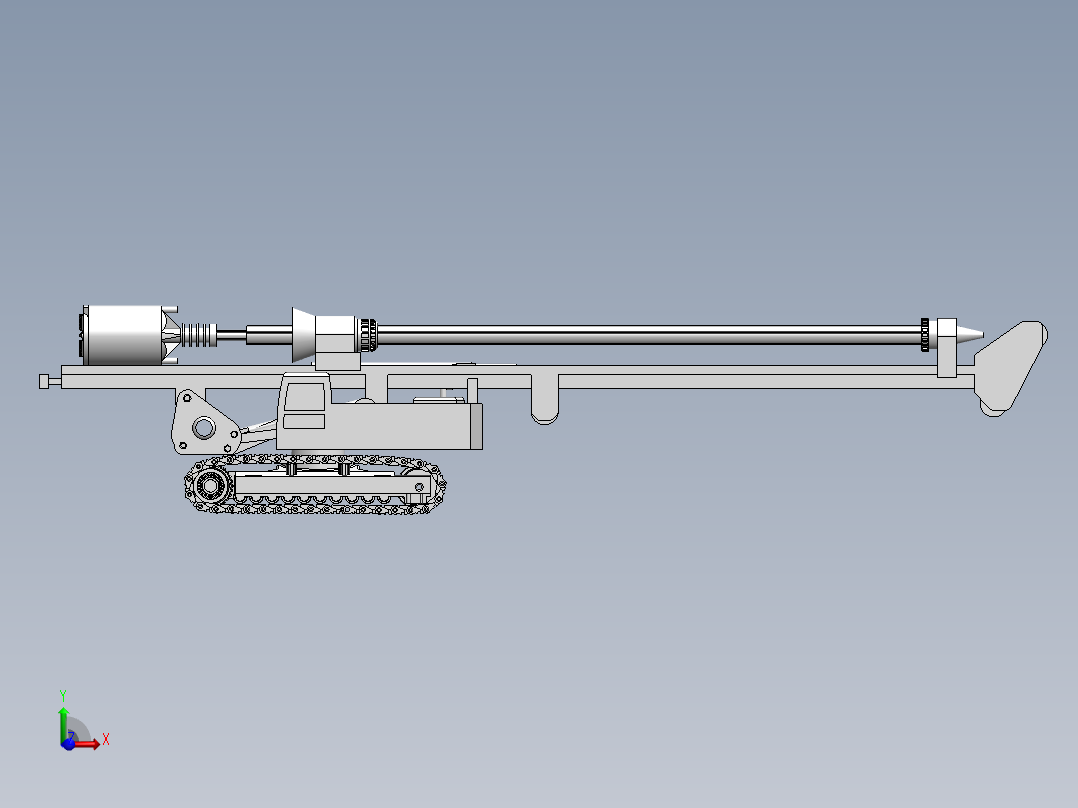 履带式工程钻机