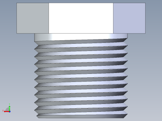 CPVC管件22-Sch80_Plug_MPT_9850-003_0.375in后视缩略图