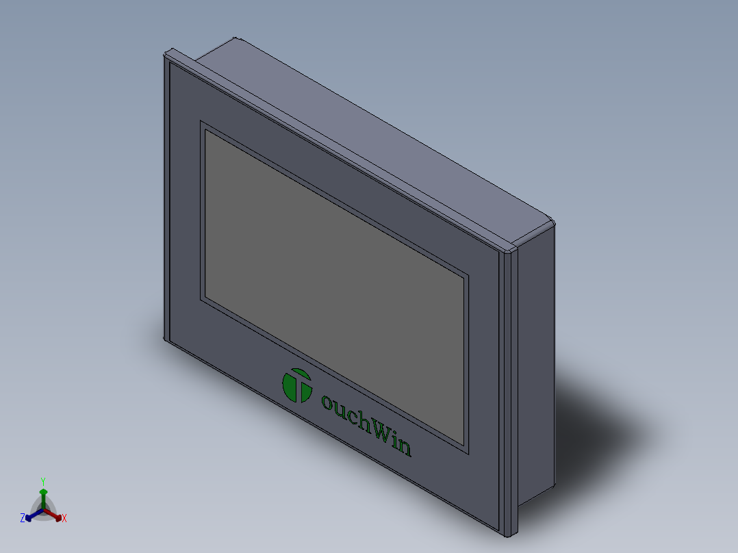 TouchWin-TG765S-MT正等轴测图