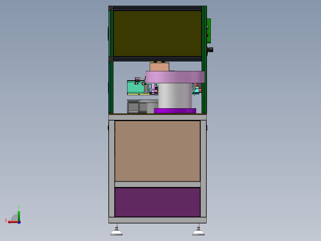 碶芯自动组装设备sw16后视图