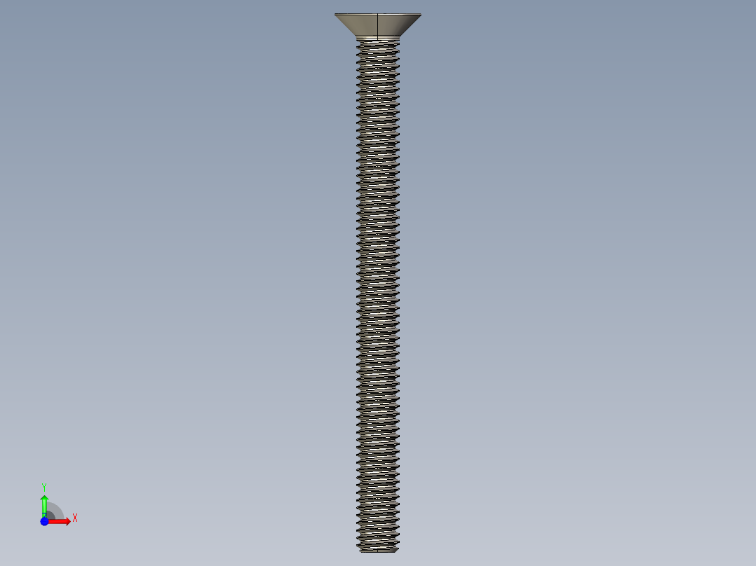 Screw_ISO_10642_M4x50_A2.STEP前视图