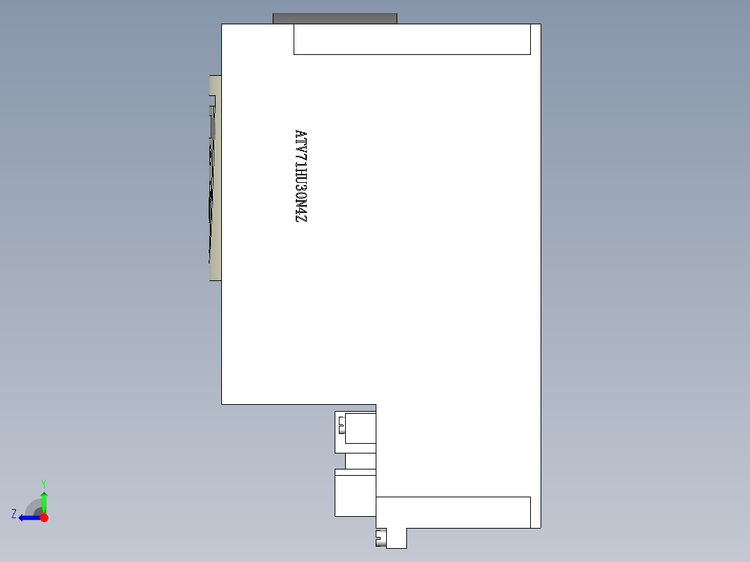 施耐德电气 ATV71HU30N4Z右视图