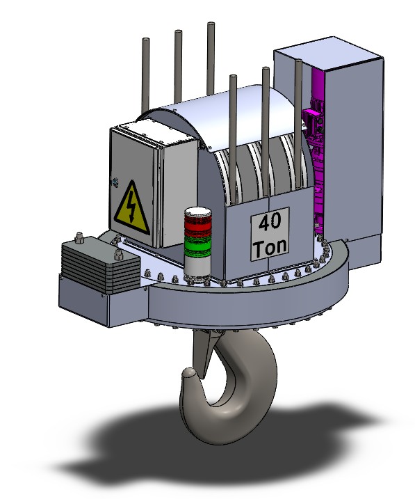 电动吊钩滑车40T