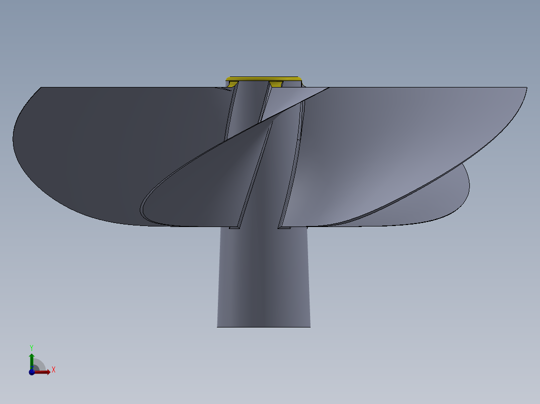 螺旋桨(79)前视图