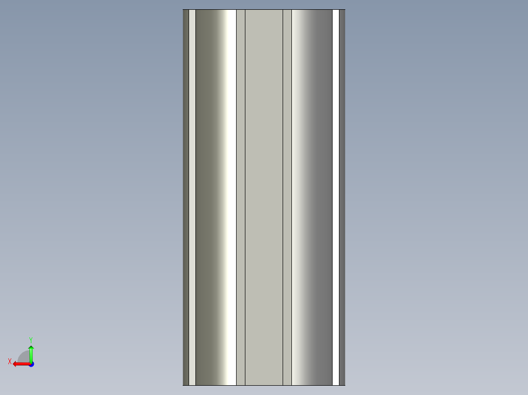43T型槽线棒.STEP后视图