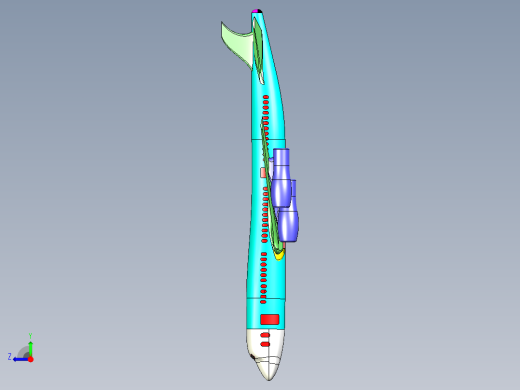 民航客机右视缩略图