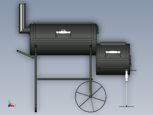 烧烤炉(72)前视缩略图