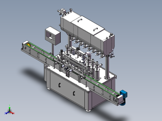 八头活塞式液体灌装机 sw16