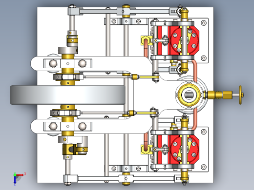 蒸汽机a-model-of-a-2-cylinder-double-sided-模型格式为 sw俯视缩略图