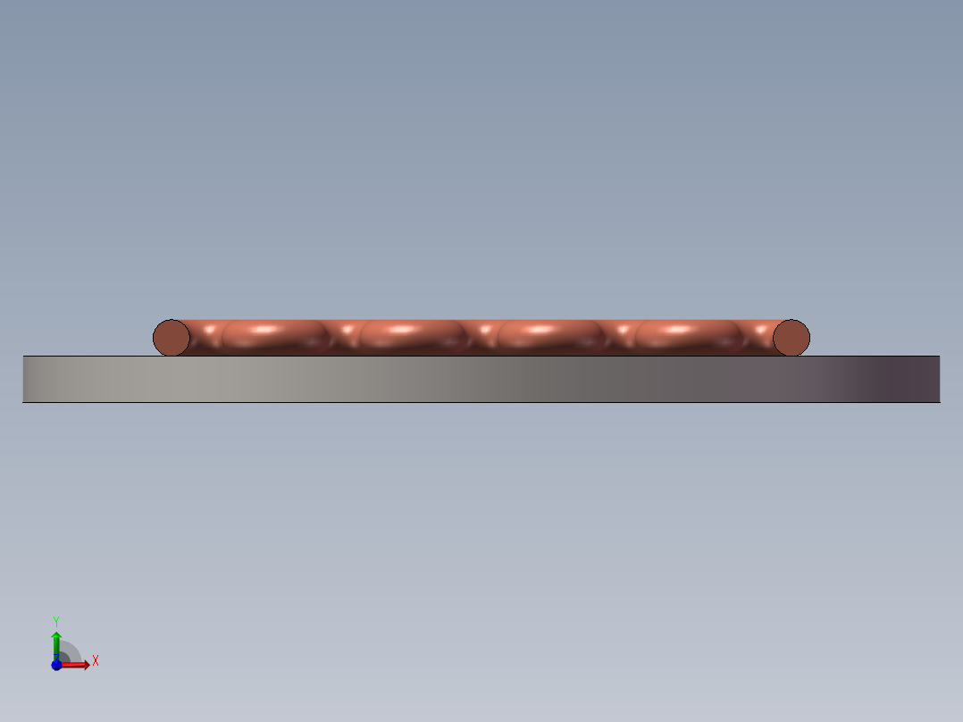 电饼铛模型前视图