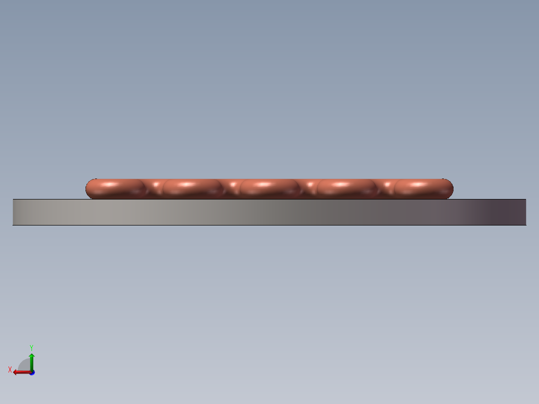 电饼铛模型后视图