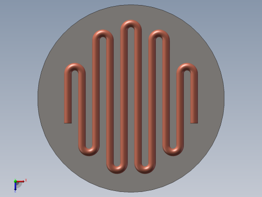 电饼铛模型俯视缩略图