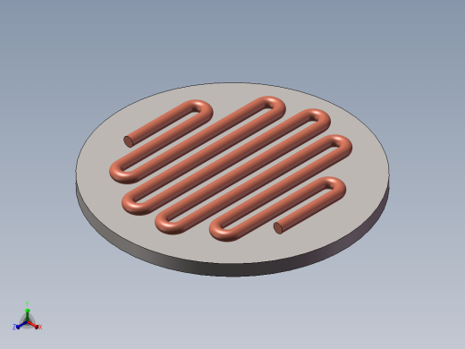 电饼铛模型正等轴测缩略图