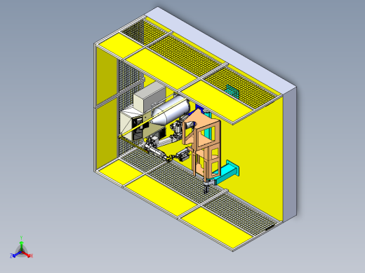 探矿机械机架体机器人焊接工作站