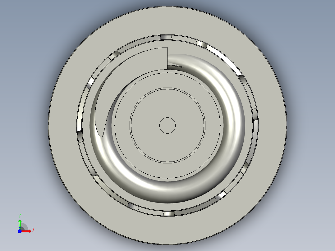 汽车扭力限制器前视图
