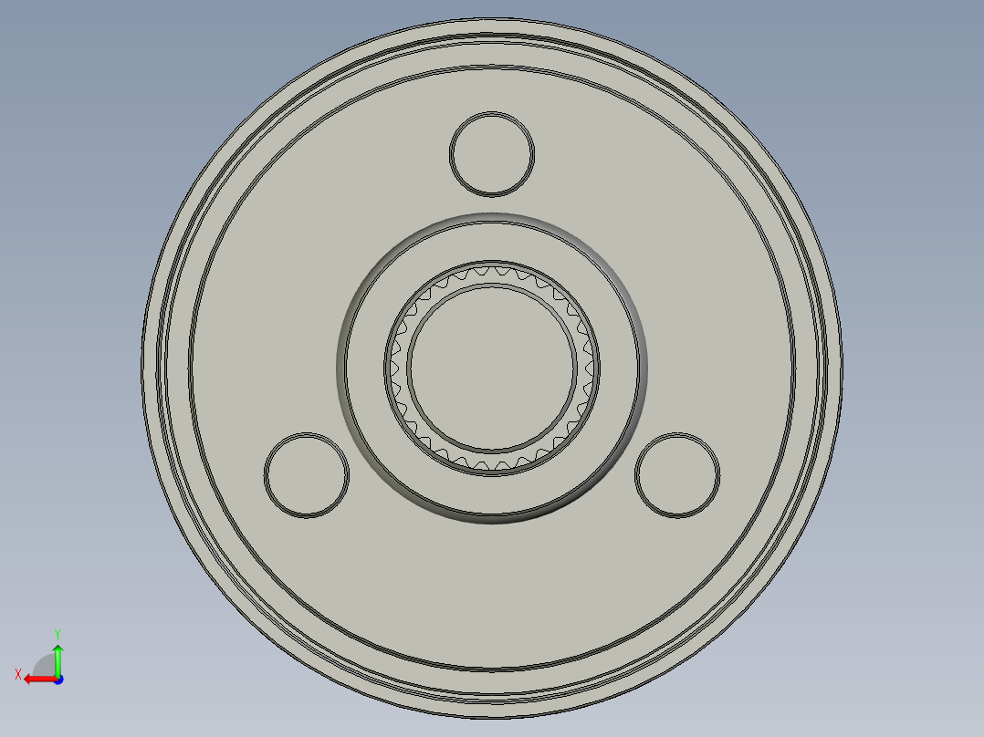 汽车扭力限制器后视图