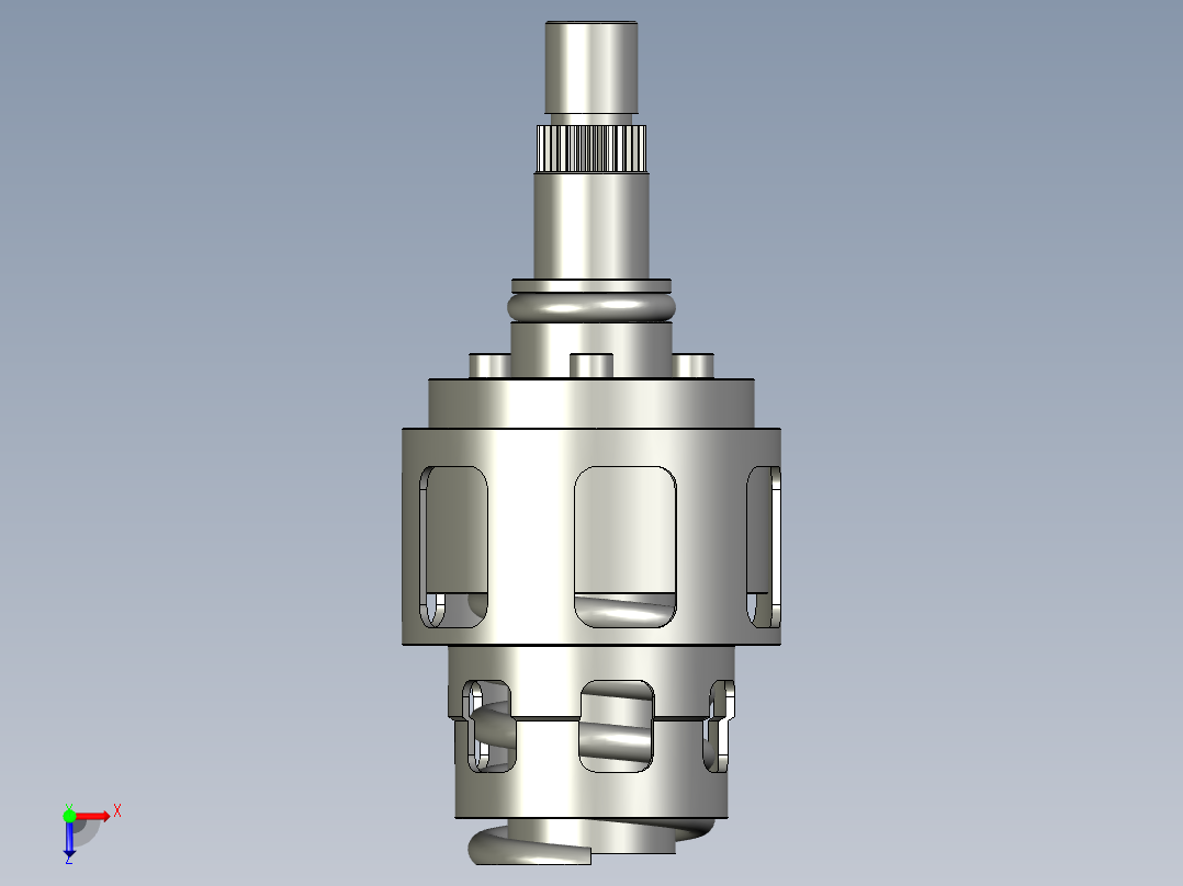 汽车扭力限制器俯视图