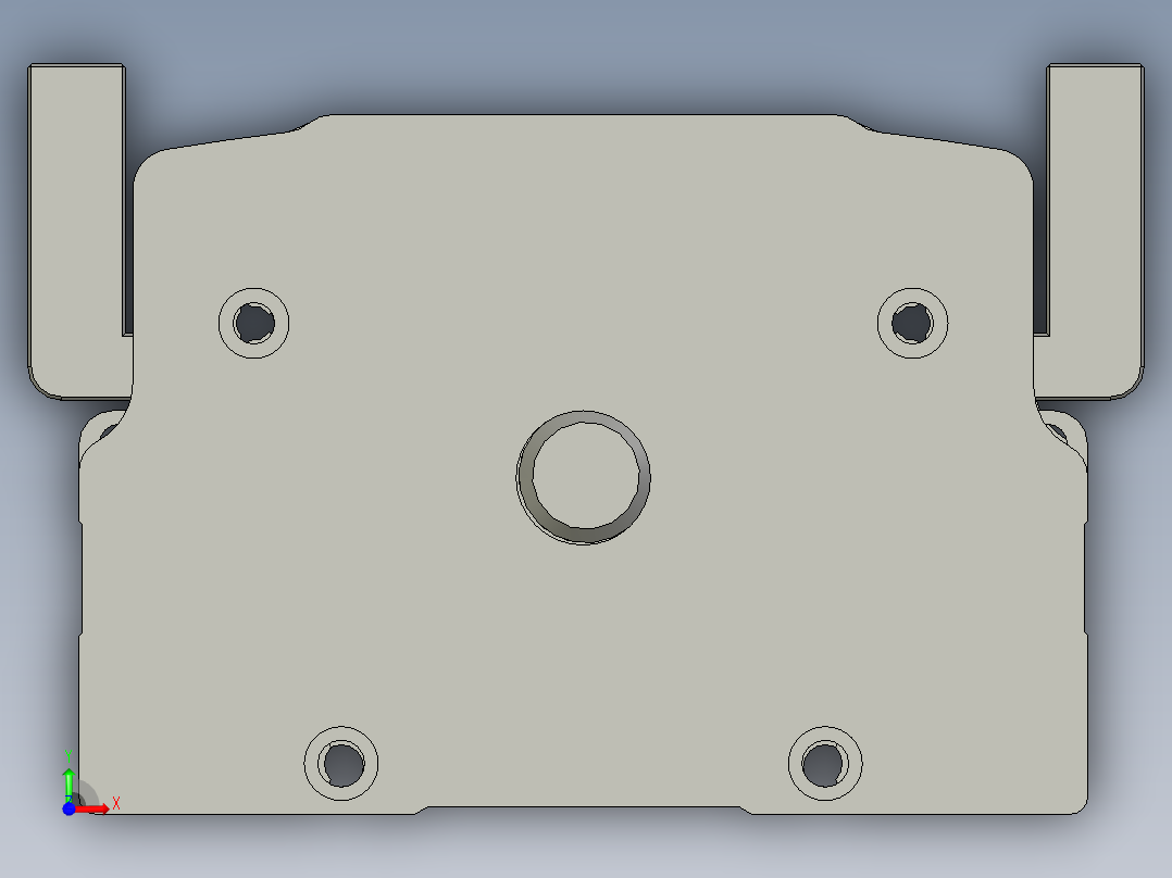 全封闭150型60伺服500mm1前视图