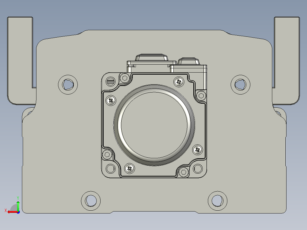 全封闭150型60伺服500mm1后视图