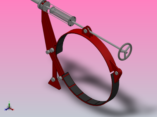 BB-SHW系列带式制动器_BB1500-400SHW