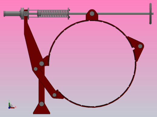 BB-SHW系列带式制动器_BB1500-400SHW前视缩略图