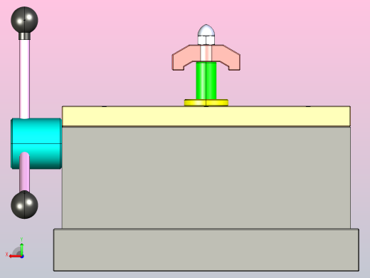 夹具-267 内平衡下拉式夹紧器后视缩略图