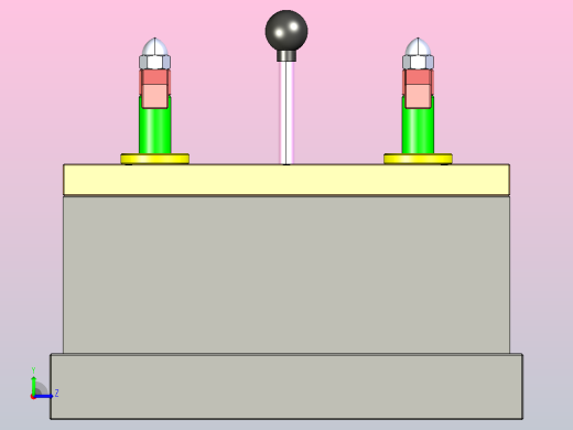 夹具-267 内平衡下拉式夹紧器左视缩略图