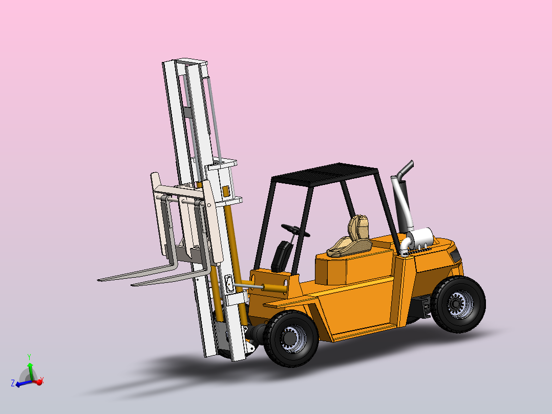 43 叉车 SW主视图