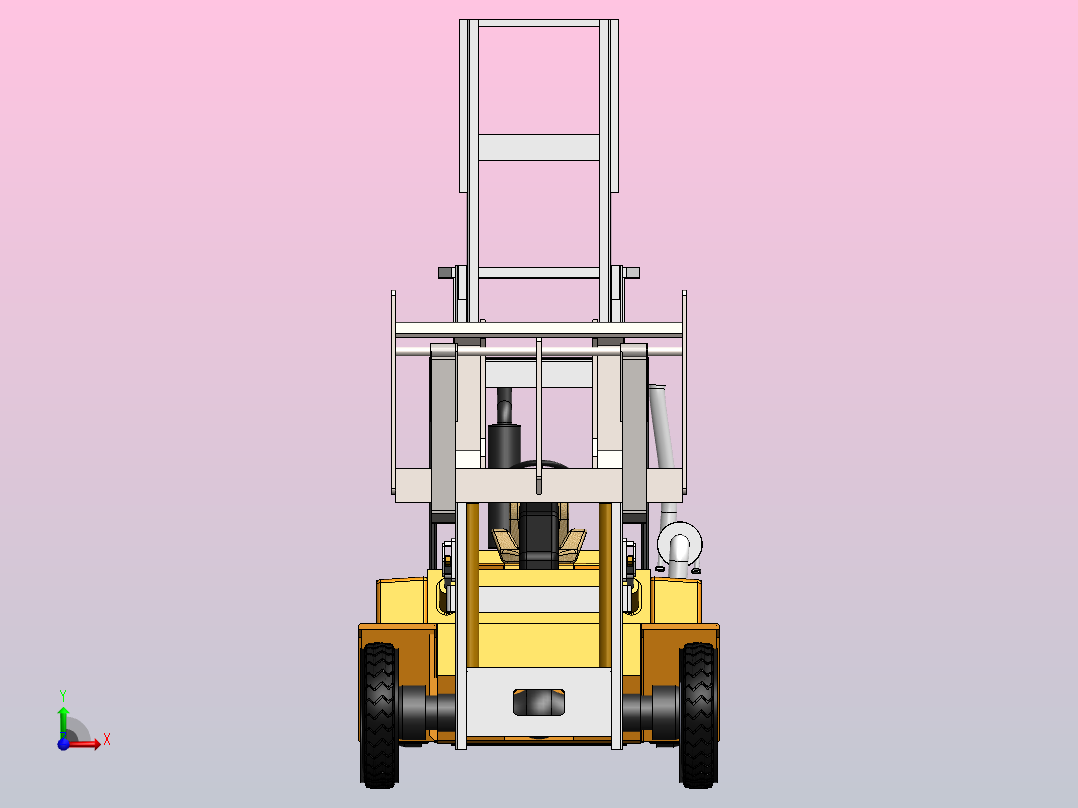 43 叉车 SW前视图