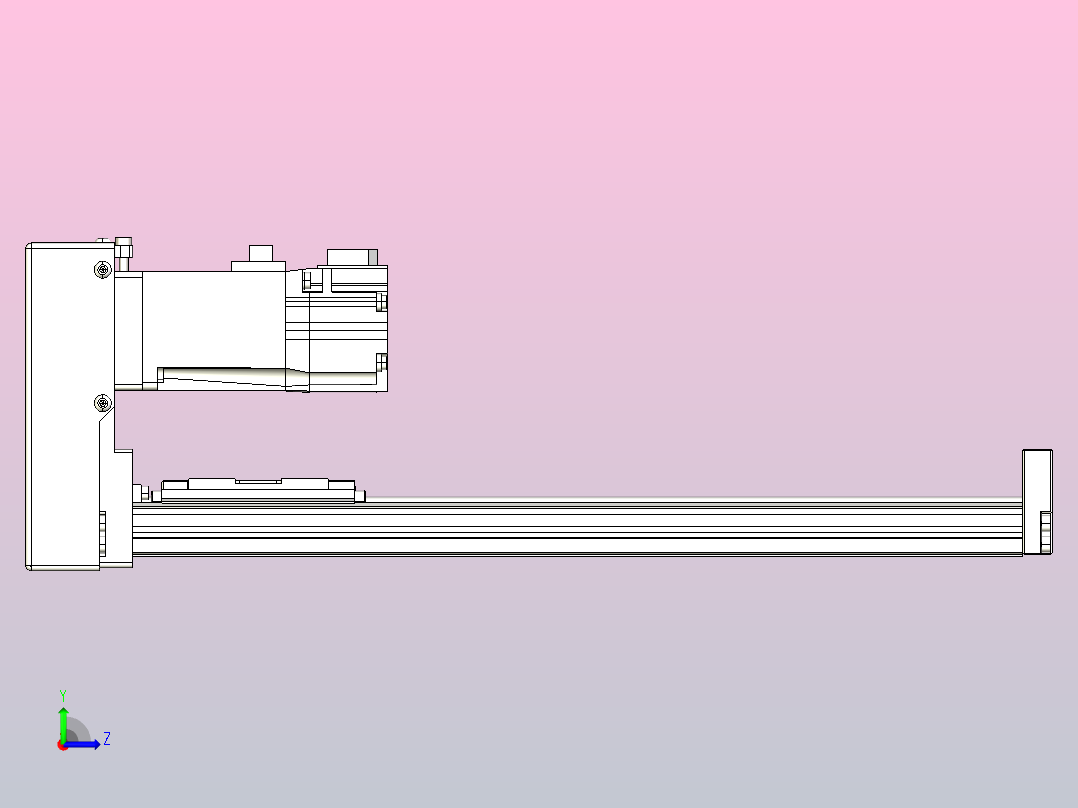 钢基模组TPA-KSR-5002C-300A1-MU-H1S0左视图