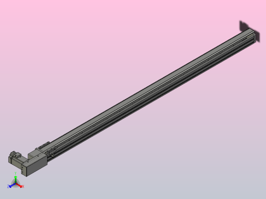 皮带直线轴半封闭可选导轨TPA-HNB-65S-90-L1500-MR-C-P10-N3