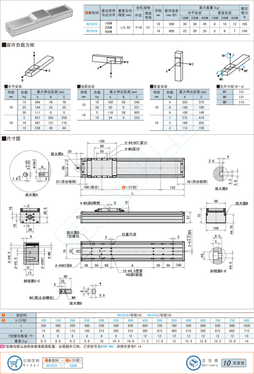 全封闭直线模组@RC10系列缩略图