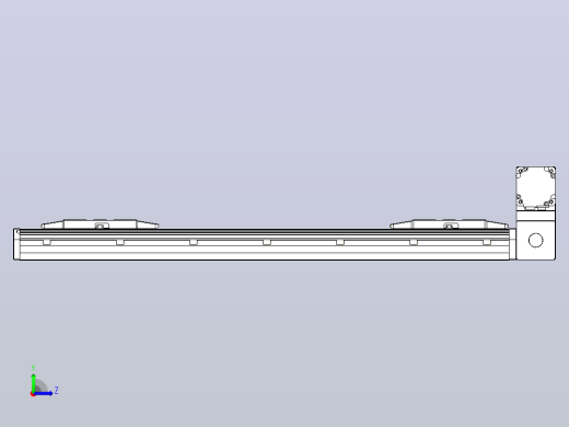皮带直线轴双滑块型TPA-GCBS-150-P80-L225-RU-M75-N3左视缩略图