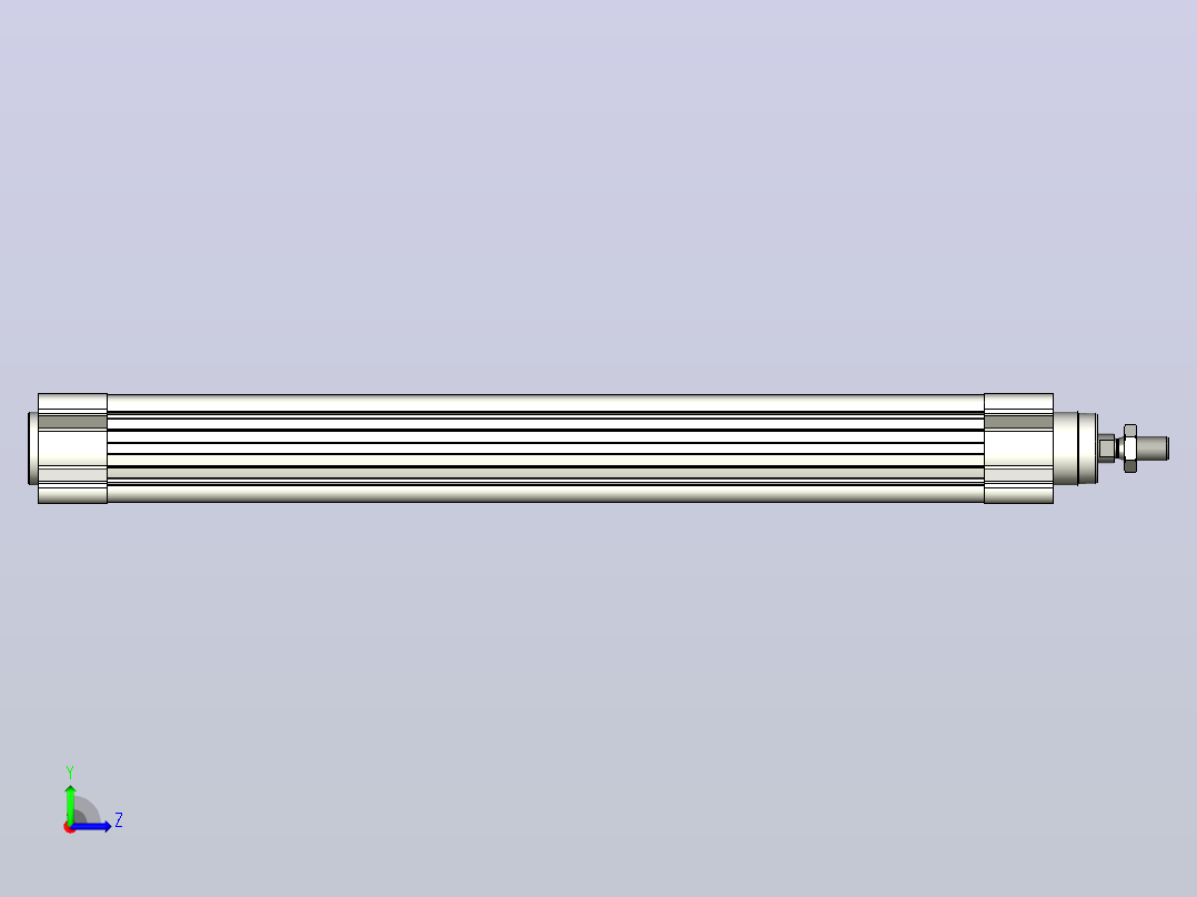 FESTO气缸DSBC-32-320-D3-PPVA-N3---_0_左视图