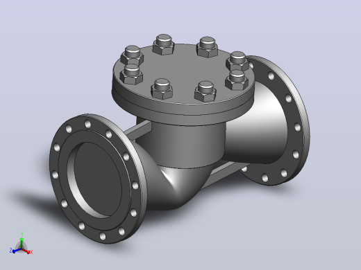 升降式止回阀[1.6-DN200-升降式止回阀]