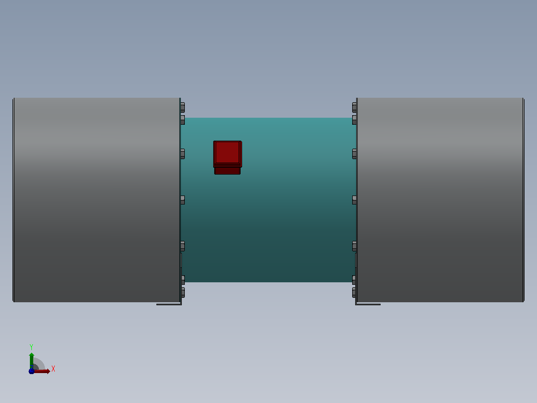 NSL系列射流风机[NSL-56]右视图