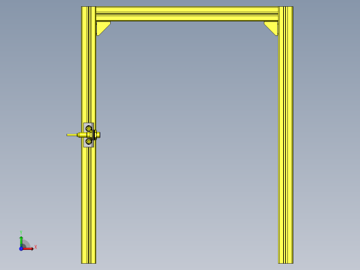门帘式检测盖板前视缩略图