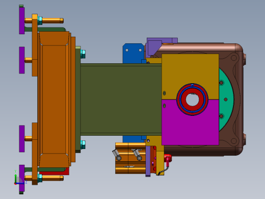 K3444-单轴变位机左视缩略图