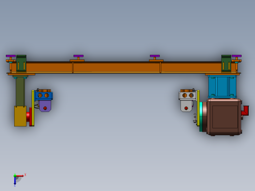 K3444-单轴变位机俯视缩略图
