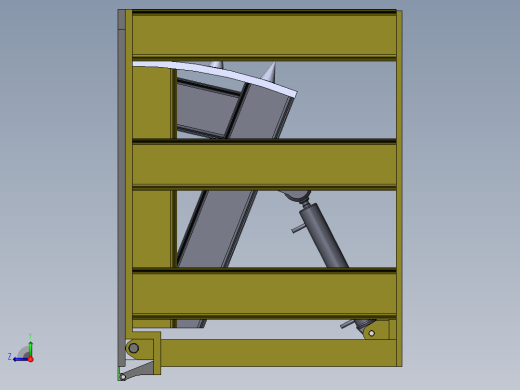 路障几(sw+cad+说明书)右视缩略图