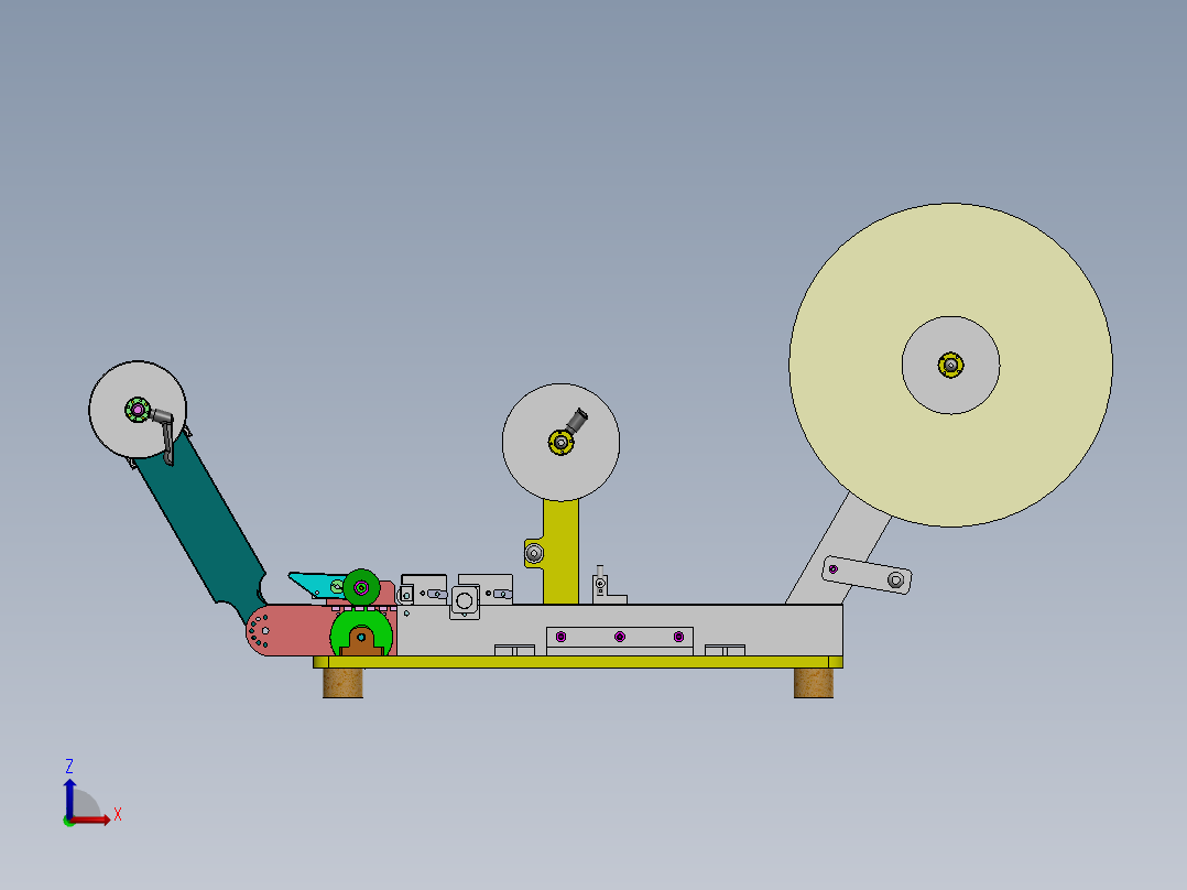 料带自动上料机含bom sw17可编辑