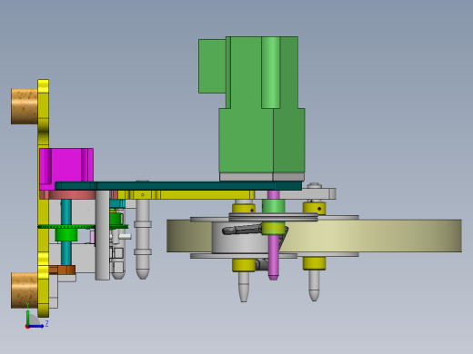 料带自动上料机含bom sw17可编辑左视缩略图